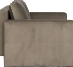 Sofa rozkładana Milano (plusz brąz)
