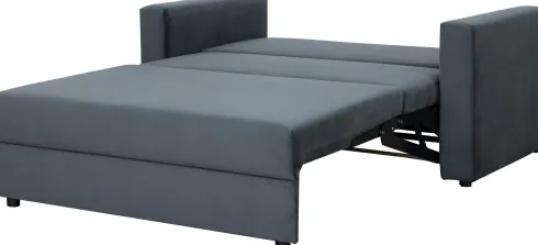 Sofa rozkładana Milano (plusz grafit)