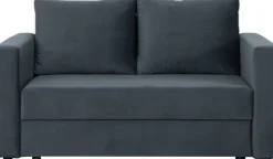 Sofa rozkładana Milano (plusz grafit)