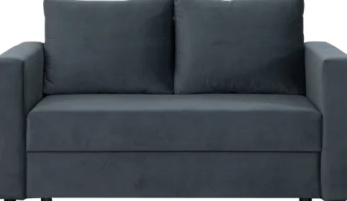 Sofa rozkładana Milano (plusz grafit)