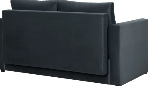 Sofa rozkładana Milano (plusz grafit)