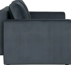 Sofa rozkładana Milano (plusz grafit)