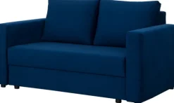 Sofa rozkładana Milano (plusz granat)