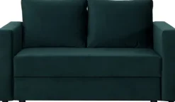 Sofa rozkładana Milano (plusz zieleń)