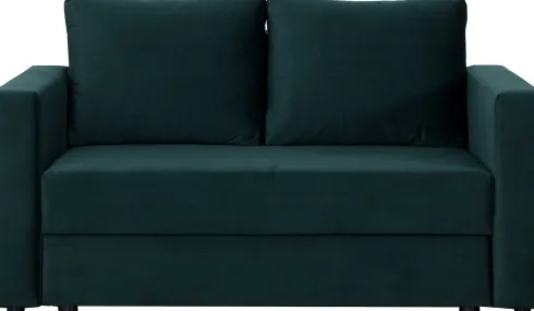 Sofa rozkładana Milano (plusz zieleń)