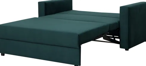 Sofa rozkładana Milano (plusz zieleń)