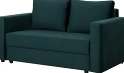 Sofa rozkładana Milano (plusz zieleń)