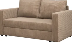 Sofa rozkładana Milano (sztruks brąz)