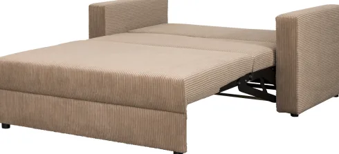 Sofa rozkładana Milano (sztruks brąz)