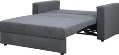 Sofa rozkładana Milano (sztruks grafit)