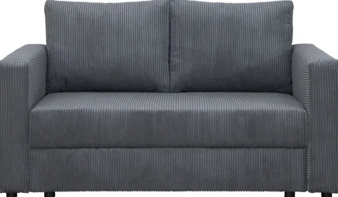 Sofa rozkładana Milano (sztruks grafit)