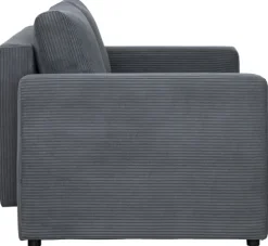 Sofa rozkładana Milano (sztruks grafit)