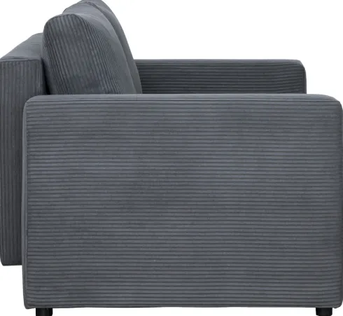 Sofa rozkładana Milano (sztruks grafit)