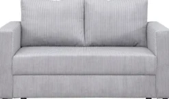 Sofa rozkładana Milano (sztruks szary)
