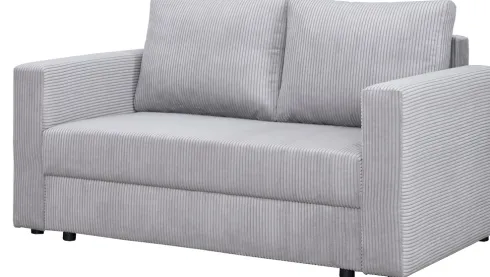 Sofa rozkładana Milano (sztruks szary)