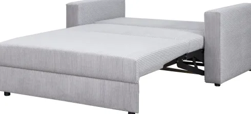 Sofa rozkładana Milano (sztruks szary)