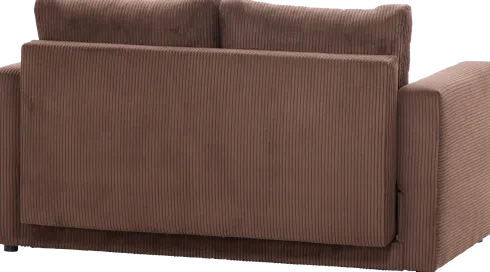 Sofa rozkladana Milano (sztruks czekoladowy brąz)