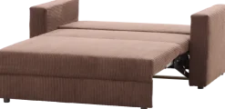 Sofa rozkladana Milano (sztruks czekoladowy brąz)