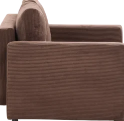 Sofa rozkladana Milano (sztruks czekoladowy brąz)