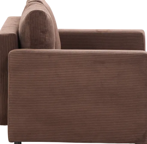 Sofa rozkladana Milano (sztruks czekoladowy brąz)