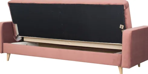 Sofa Sewilla (plusz brudny róż)