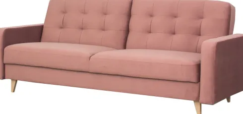 Sofa Sewilla (plusz brudny róż)