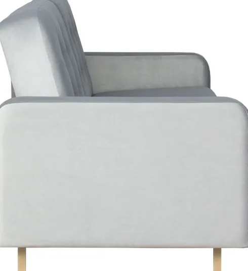 Sofa Sewilla (plusz srebrzysty)