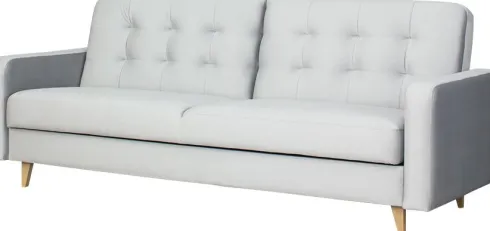 Sofa Sewilla (plusz srebrzysty)