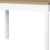 Stół kuchenny 110 cm (dąb Soma ciemny/biały)