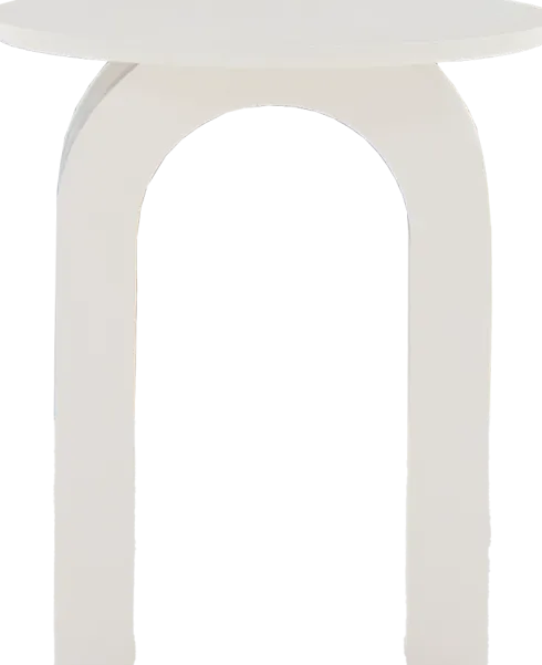 Stolik kawowy Cloudi 45 (biały)