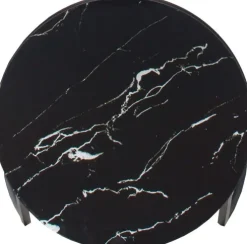 Stolik kawowy 60cm Marbi 9 (czarny-marmur)