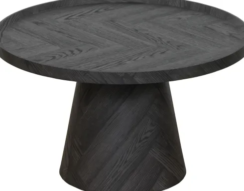 Stolik kawowy Naturos 80x47 (czarny)