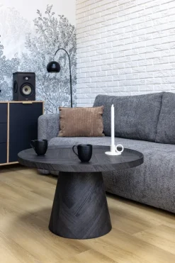 Stolik kawowy Naturos 80x47 (czarny)