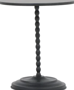 Stolik metalowy Naturos 40 (czarny)