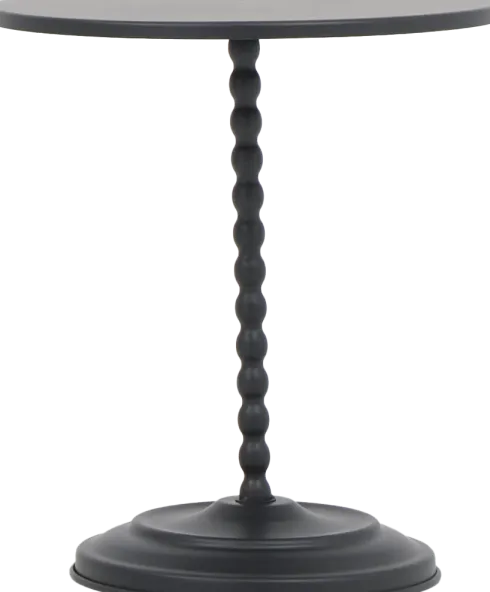 Stolik metalowy Naturos 40 (czarny)
