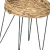 Stolik metalowy Naturos 11 (czarny)