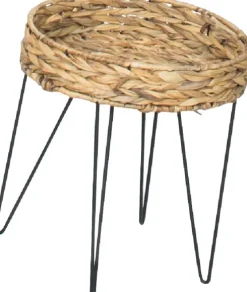 Stolik metalowy Naturos 11 (czarny)