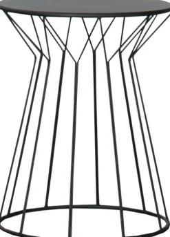 Stolik metalowy Ravia 12 (czarny)