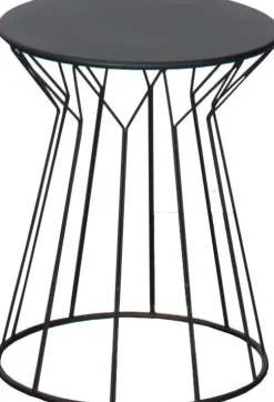 Stolik metalowy Ravia 12 (czarny)