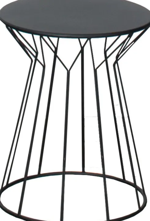 Stolik metalowy Ravia 12 (czarny)