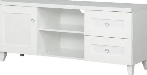 Stolik RTV 138 cm Majorka (biały)
