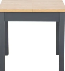 Stół rozkładany 79x80-120x80 (dąb Soma ciemny/grafit)