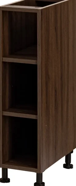 Szafka 20 dolna odkryta Laurencja (biały lakier mat/orzech Foresta)