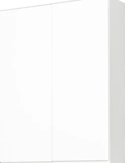 Szafka 80 górna Kampara (Biały lakier/Biały) 100cm