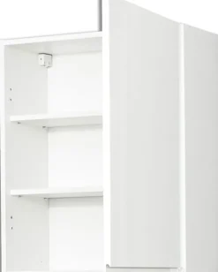Szafka 60 górna prawa Kampara (Biały lakier/Biały)