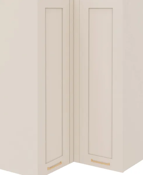 Szafka narożna górna (litera L) Laurencja (kaszmir lakier) 100cm