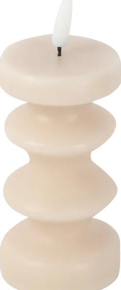 Świeca LED mała Soho 7 (beżowy)