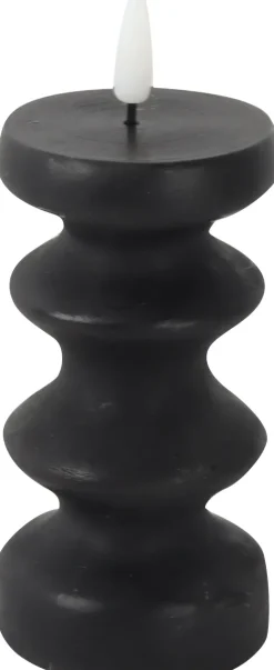 Świeca LED mała Soho 7 (czarny)