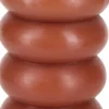 Świeca woskowa LED Cozy Light 61 (jasny brąz)