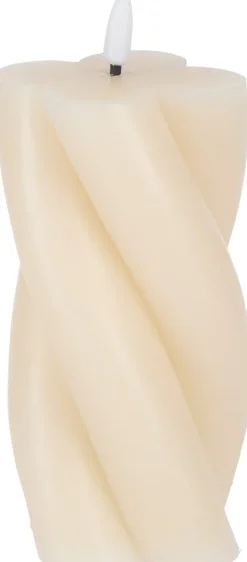 Świeca woskowa LED Cozy Light 60 (kremowy)